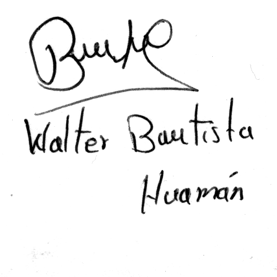 Walter Bautista Huaman - Peru
